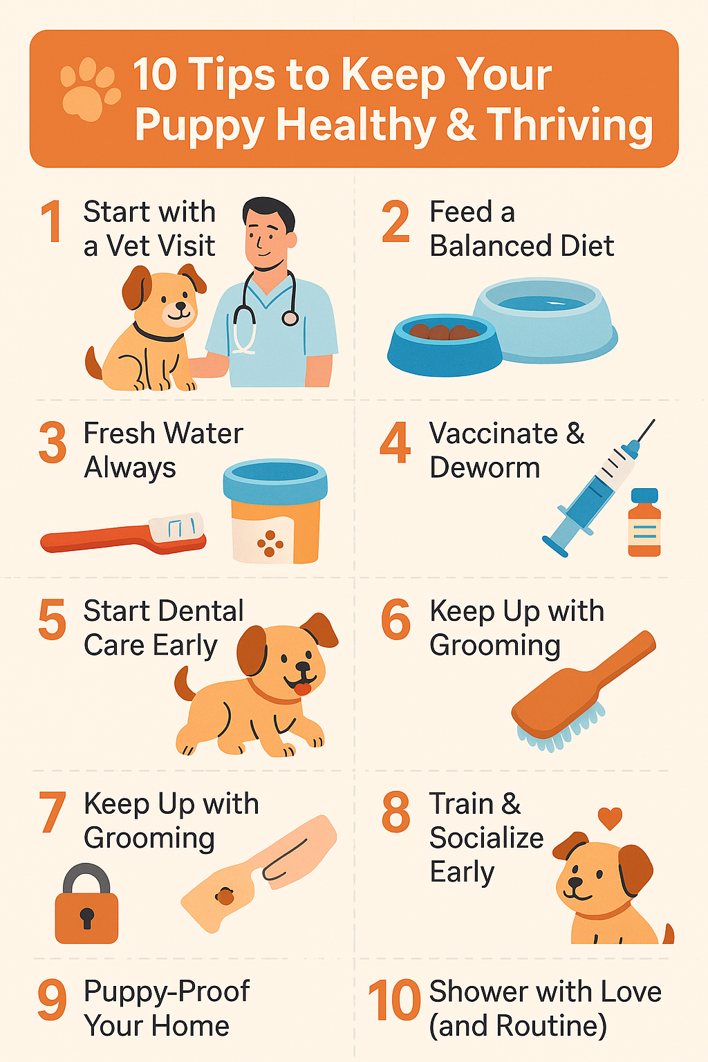 puppy health care tips